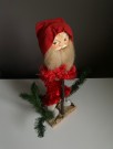 Julepynt stor piperensernisse julenisse - 1950/ 60 tallet thumbnail