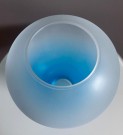 Oval/Rund vase matt kunstglass  thumbnail