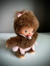 Monchhichi Bebichhichi plysj figur bamse - Sekiguchi thumbnail