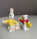 Små dyrefigurer i porselen - 1950/60 tallet thumbnail