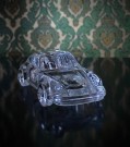 Crystal Porsche 911 modellbil i krystallglass - Hof Bauer Germany Tyskland thumbnail