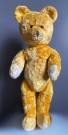 Stor Teddybjørn/ bamse H49 cm - 1950 tallet thumbnail