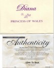 Diana, Princess of Wales/ Franklin Mint - dukke i porselen thumbnail