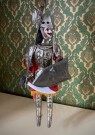 Håndlaget marionette ridder dukke - Sicilia Italia thumbnail