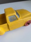 TOMTE gul Studebaker pickup truck vinylgummi/ plast modellbil nr 752 - Lærdal Stavanger Norway 1960/ 70 tallet thumbnail