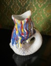 Byon Marcella jug Karpe fiskefigur vase i glasert steingods - ByOn thumbnail