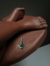 Stor dame/ kvinne terrakottafarget gips aktfigur/ skulptur/ statue 1051 - Cortendorf Germany Tyskland 1950/ 60 tallet thumbnail