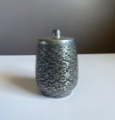 Sigarett beholder i tinn/ pewter - Gullsmed gravør Hagenberg Haugesund Norge 1970 tallet thumbnail