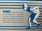VINGS LENGDELØP Racer 400 skøyter i høyfrekvensherdet spesialstål - Wilhelm Rosenvinge AS Moss Norway 1950/ 60 tallet thumbnail