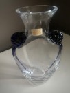 Håndlaget vase i bly krystall - Magnor Norway thumbnail