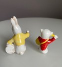 Små dyrefigurer i porselen - 1950/60 tallet thumbnail