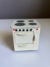 Lundby dukkehus møbler tilbehør 1:18 - Komfyr kjøkken 1960 tallet thumbnail