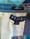 Slim fit blårutet skjorte str S - Genuine VOLCOM Switzerland thumbnail