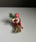 Julepynt piperensernisse julenisse med slede - 1950/ 60 tallet thumbnail