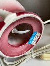 Swirl Candy bordlampe i porselen - SEGO Sverige 1980 tallet thumbnail