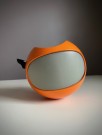 Rund oransje space age GAF view master med Mikke Mus filmer - Belgia 1970 tallet thumbnail