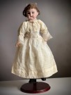 Antikk sovedukke bisquit porselen (3200) H46 cm - ARMAND MARSEILLE Tyskland 1900 tallet thumbnail