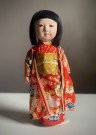 Antikk Ichimatsu doll dukke H26,5 cm- Japan 1930 tallet thumbnail