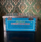 Reklame Bjellands Christmas box blikkboks/skrin med hengslet lokk CHR. BJELLAND & CO A/S Stavanger Norge 1940-tallet thumbnail