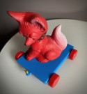 Ubrukt trekk/gummi-leke, 1950/60 tallet thumbnail