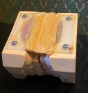 Tannlegeutstyr/ skoletannlege stor undervisning tannmodell, overkjeve og underkjeve i plastmateriale thumbnail