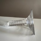 Outline lysetake i klart glass H16,5 cm - Maria Berntsen Holmegaard Danmark 2006 thumbnail