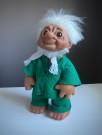 XL kjempe stort bestefar DAM lykketroll - DAM Made in Denmark 1984 thumbnail