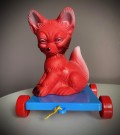 Ubrukt trekk/gummi-leke, 1950/60 tallet thumbnail
