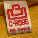 Ubrukt gul sports bag - C Bags DK Esbjerg/ G-Sport, 1970/80 tallet thumbnail