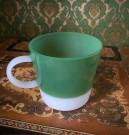 Hild grønn/hvit glasskopp/krus med hank Local Chef thumbnail