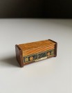 Lundby dukkehus møbler tilbehør 1:18 - teak radio (5492) 1960 tallet thumbnail