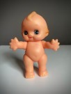 Vintage Kewpie babydoll vinyl gummidukke - 1960/ 70 tallet thumbnail