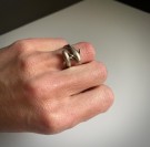Delfin sølvring (925) thumbnail