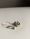 Lundby dukkehus tilbehør 1:18 - hvit telefon 1970 tallet thumbnail
