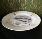 Tallerken plett med vinter/ julemotiv FF Figgjo Flint Norway 1950/60-tallet thumbnail