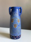 Amphora keramikk bordlampe med skjerm uglemotiv - Riessner, Stellmacher & Kessel Østerrike 1900 tallet thumbnail