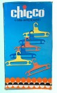 Ubrukte kleshengere i original eske - Chicco Italia 1970/80 tallet thumbnail