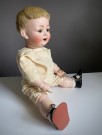 Antikk sovedukke i biscuit porselen 45 cm - FRANZ SCHMIDT & CO Tyskland 1910/ 20 tallet thumbnail