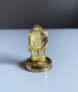 Lundby dukkehus tilbehør 1:18 - Kupolur/ bordklokke/ kaminur (6621) 1970/ 80 tallet thumbnail