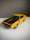 Sunfire Yellow Chrysler Charger 1971- 78 Die Cast modellbil 1:18 - AUTOart China 2000 tallet thumbnail