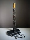 Kitschy elefant bordlampe i heltre med skjerm - OldshitVT Redesign thumbnail