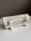 Kitsch potteskjuler/ blomsterpotte i hvit glasert keramikk 8820 - VETTER W. Germany 1960/ 70 tallet thumbnail
