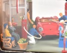 HONGWELL Mini Rama - Bensinstasjon med Porsche 550 småbil thumbnail