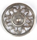 Norsk sølvbrosje 5,5 cm thumbnail