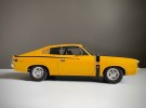 Sunfire Yellow Chrysler Charger 1971- 78 Die Cast modellbil 1:18 - AUTOart China 2000 tallet thumbnail