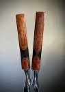 Teak og palisander laminert heltre nøtteknekker/ skalldyrknekker thumbnail
