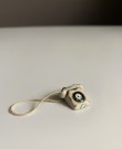 Lundby dukkehus tilbehør 1:18 - hvit telefon 1970 tallet thumbnail