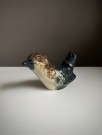 Glasert steingods/ keramikkfigur fugl Fossekall - Kåre Berven Fjeldsaa Stavanger Flint/ Figgjo Norge 1950/ 60 tallet thumbnail
