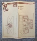 Sindy Fridge ubrukt kjøkkenutstyr kjøleskap dukkemøbler 44274  Pedigree Dolls & Toys England 1970/ 80 tallet thumbnail