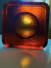Solfanger - brunt kunstglass thumbnail